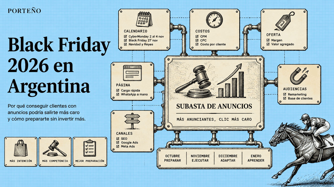 Black Friday y CyberMonday 2026: cómo preparar tus anuncios