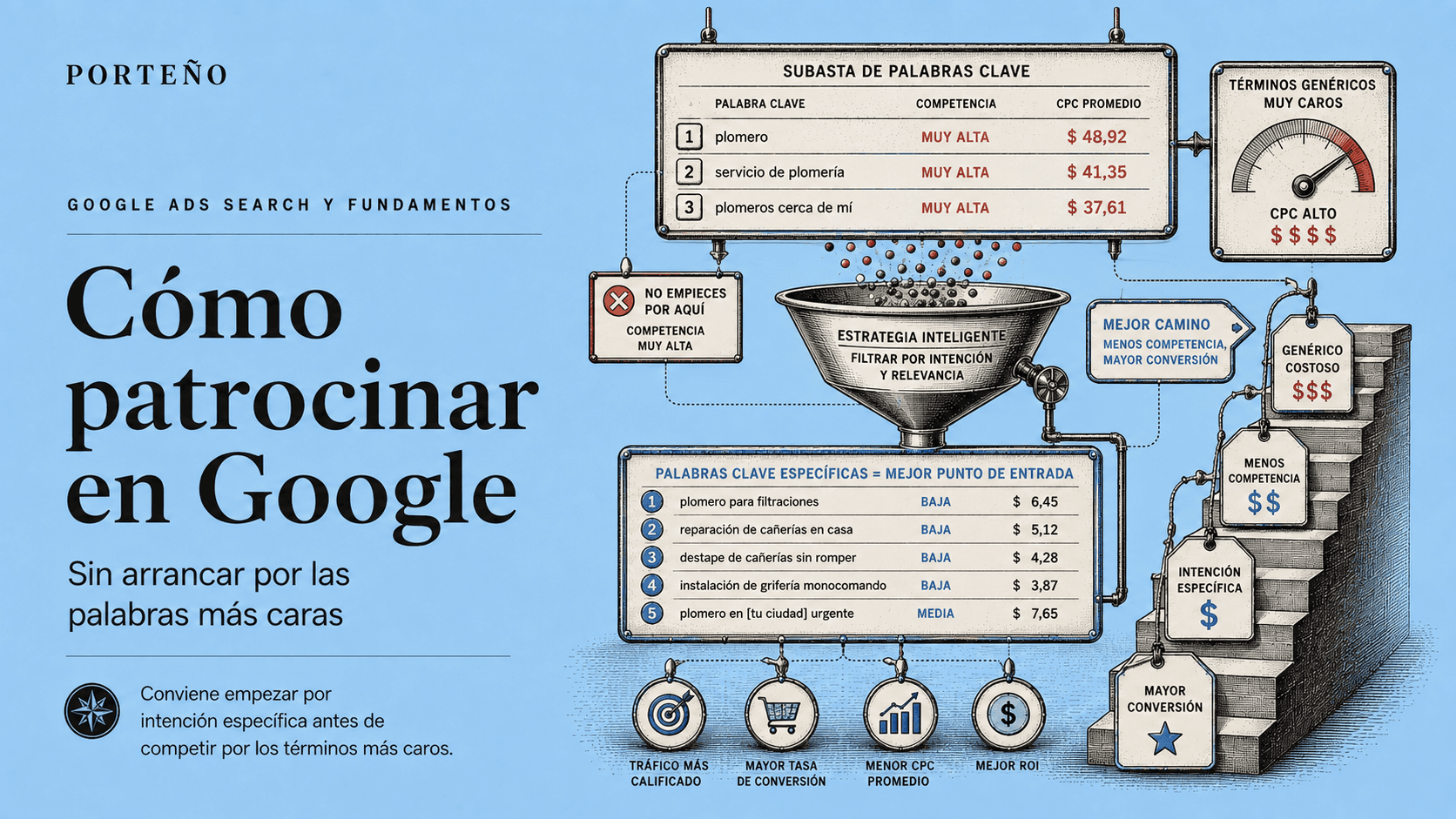 Cómo patrocinar en Google con poco presupuesto
