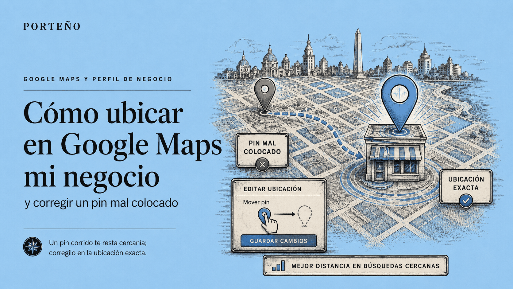 Cómo corregir un pin mal ubicado en Google Maps
