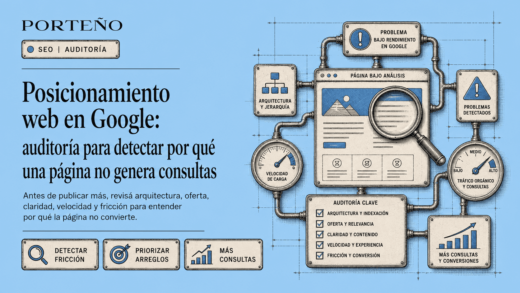 Posicionamiento web en Google sin consultas